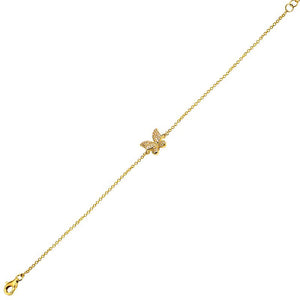 Butterfly Diamond Bracelet