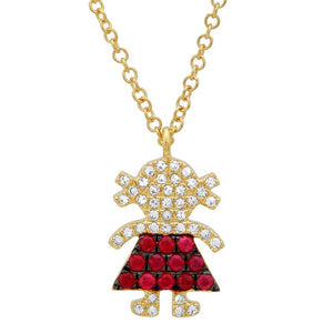 Ruby Girl Necklace