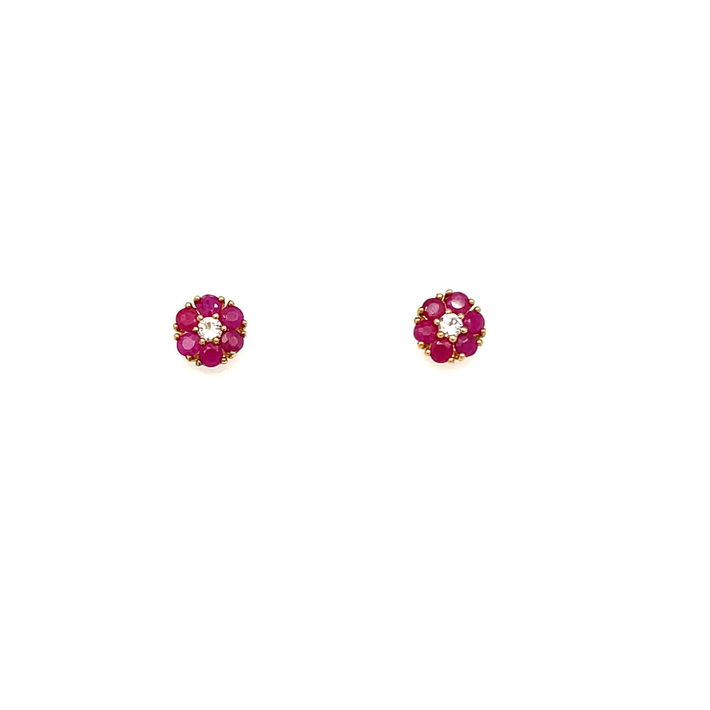 Mini Flower Earrings