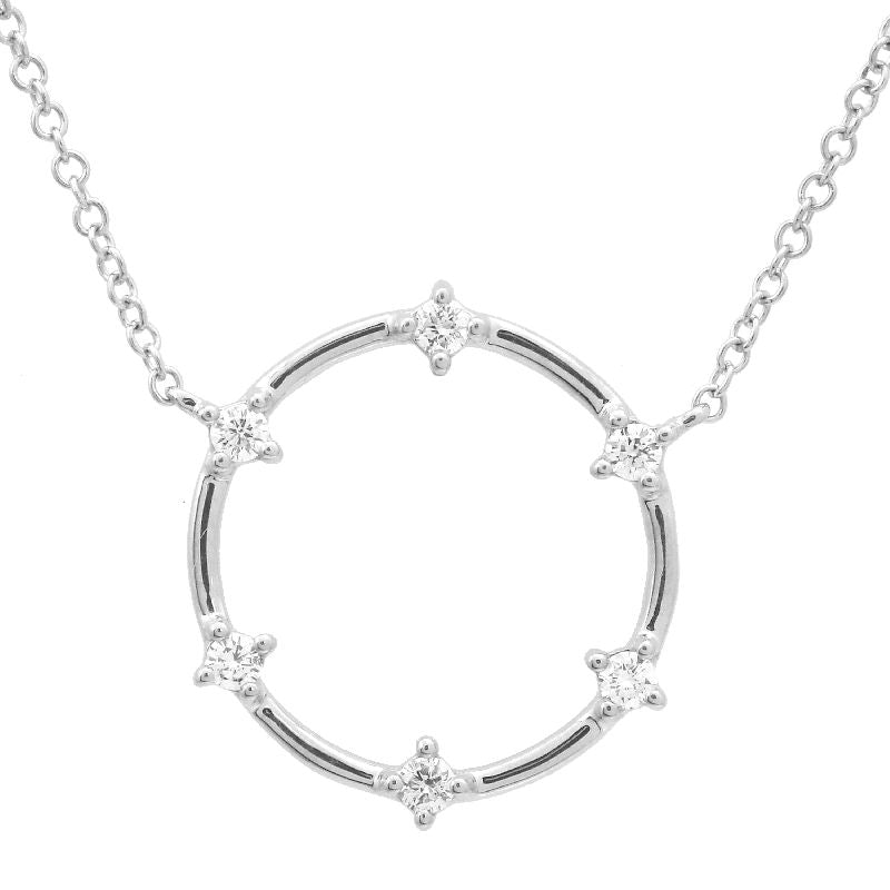 Open Circle Necklace