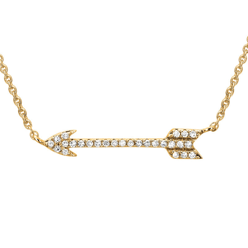 Arrow Diamond Necklace