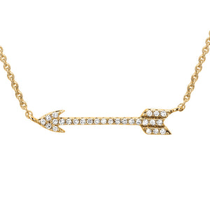 Arrow Diamond Necklace