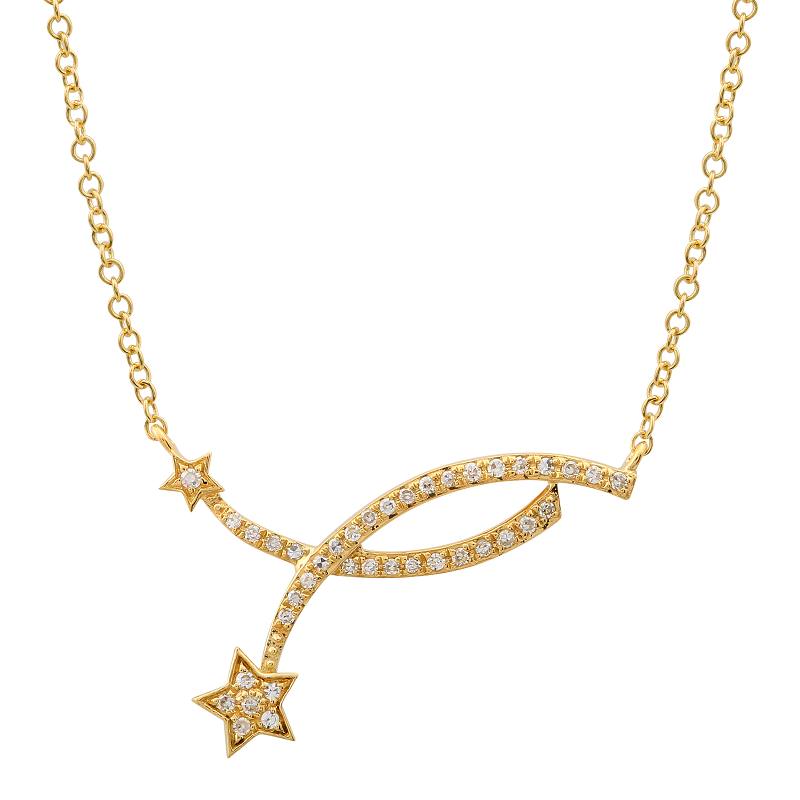 Diamond Star Necklace