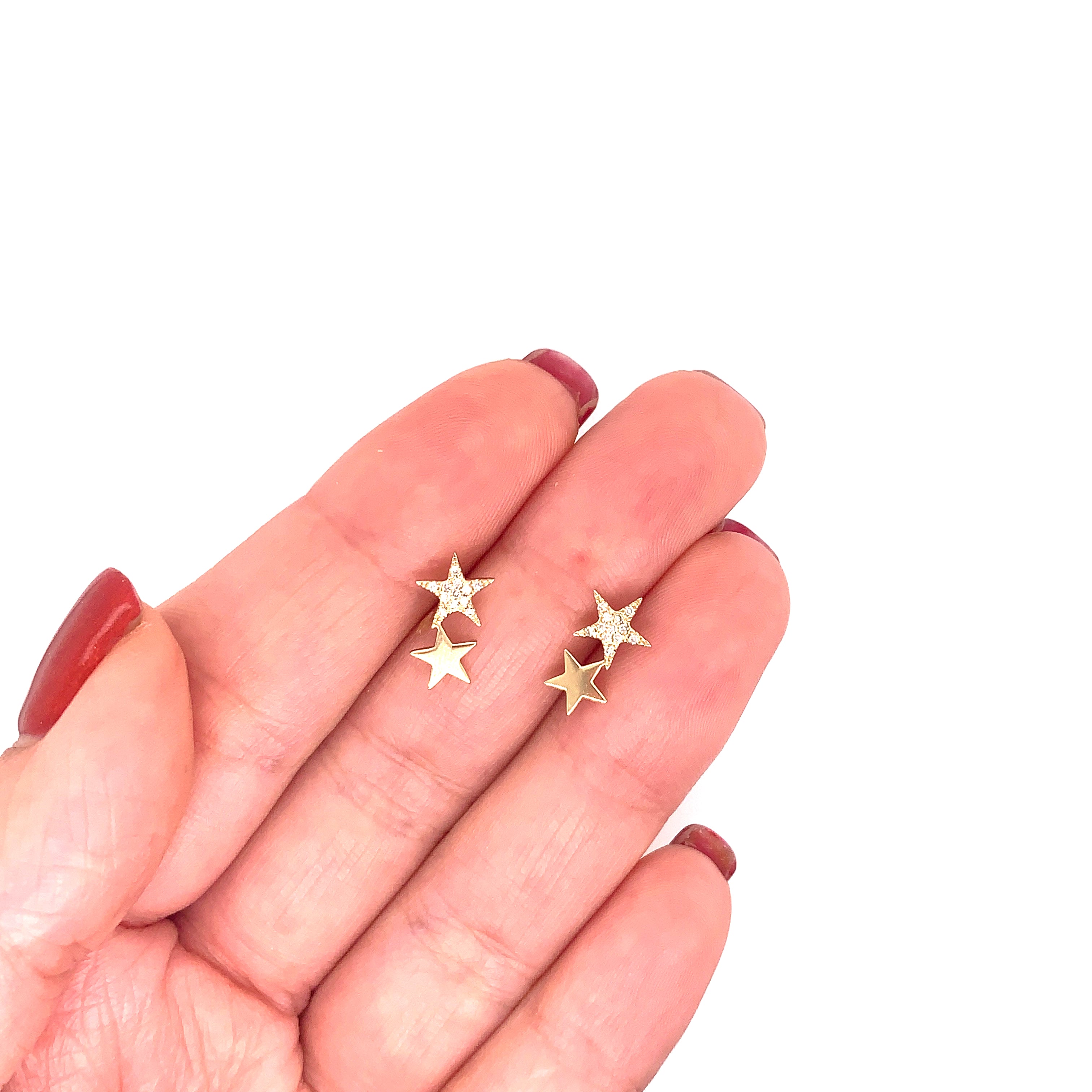 Two Star Diamond Studs