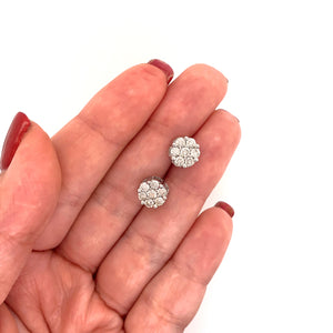 Buy Flower Diamond Studs