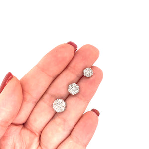 Buy Flower Diamond Studs Online