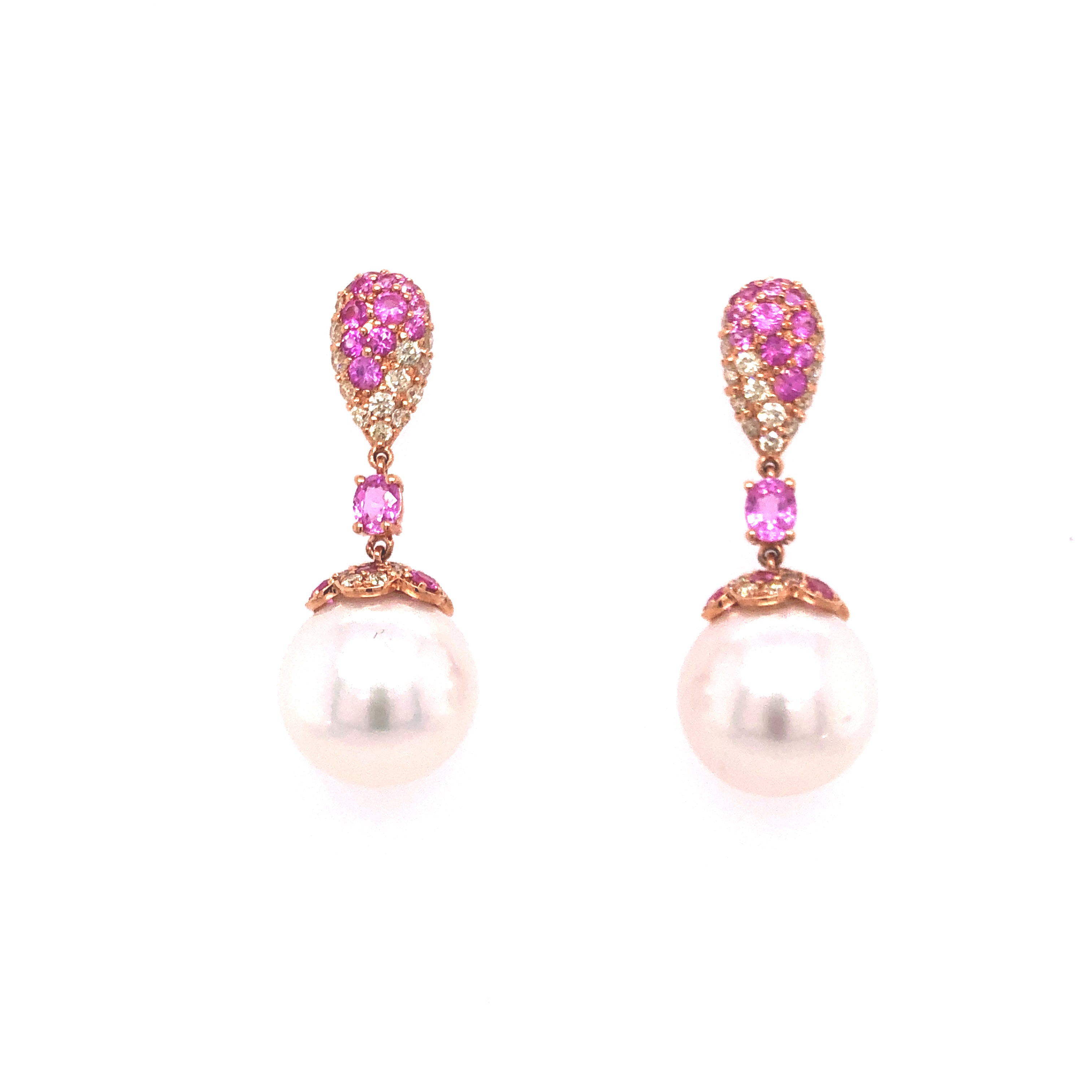 Pink Sapphire South Sea Pearls