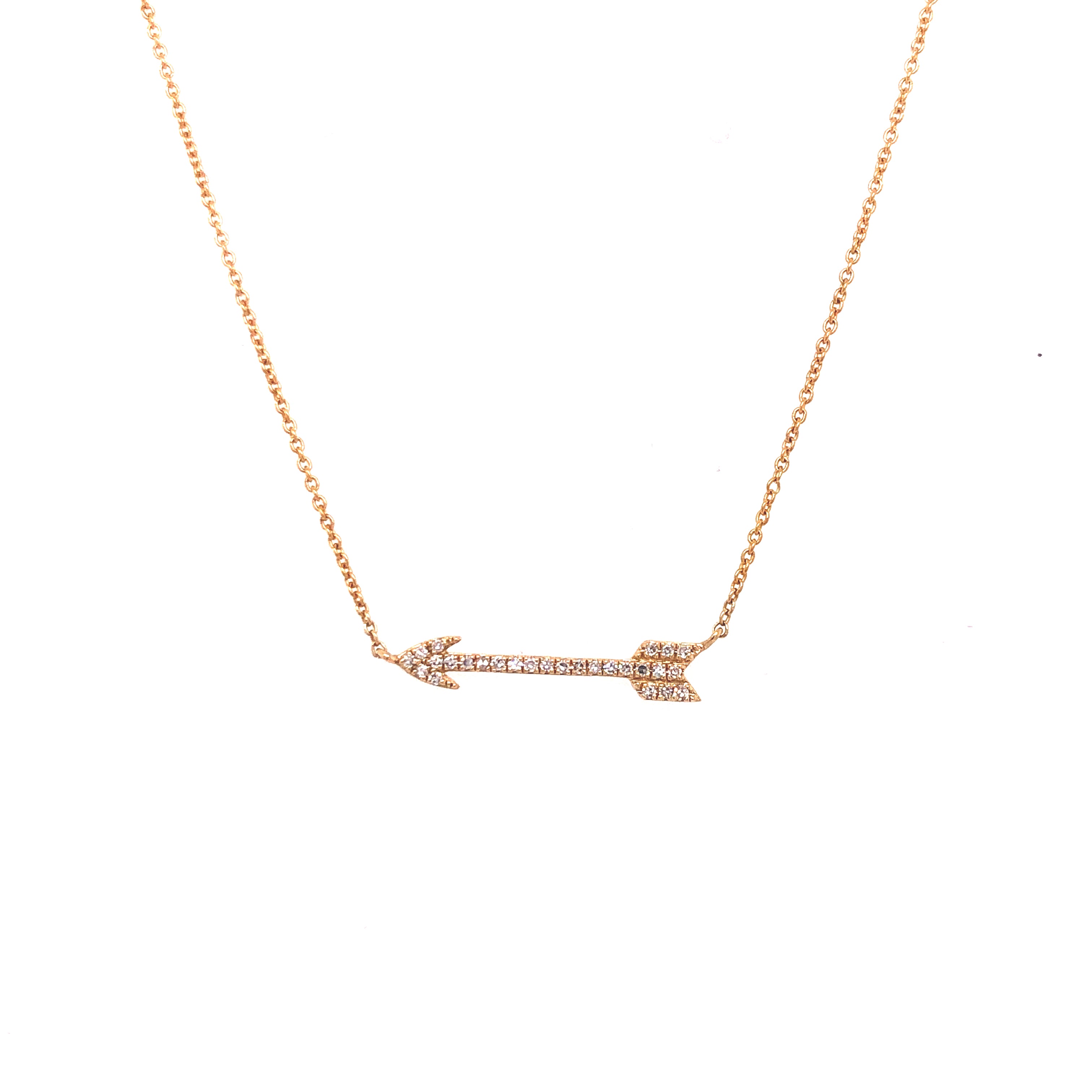 Arrow Diamond Necklace