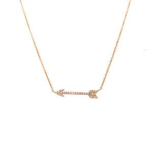 Arrow Diamond Necklace