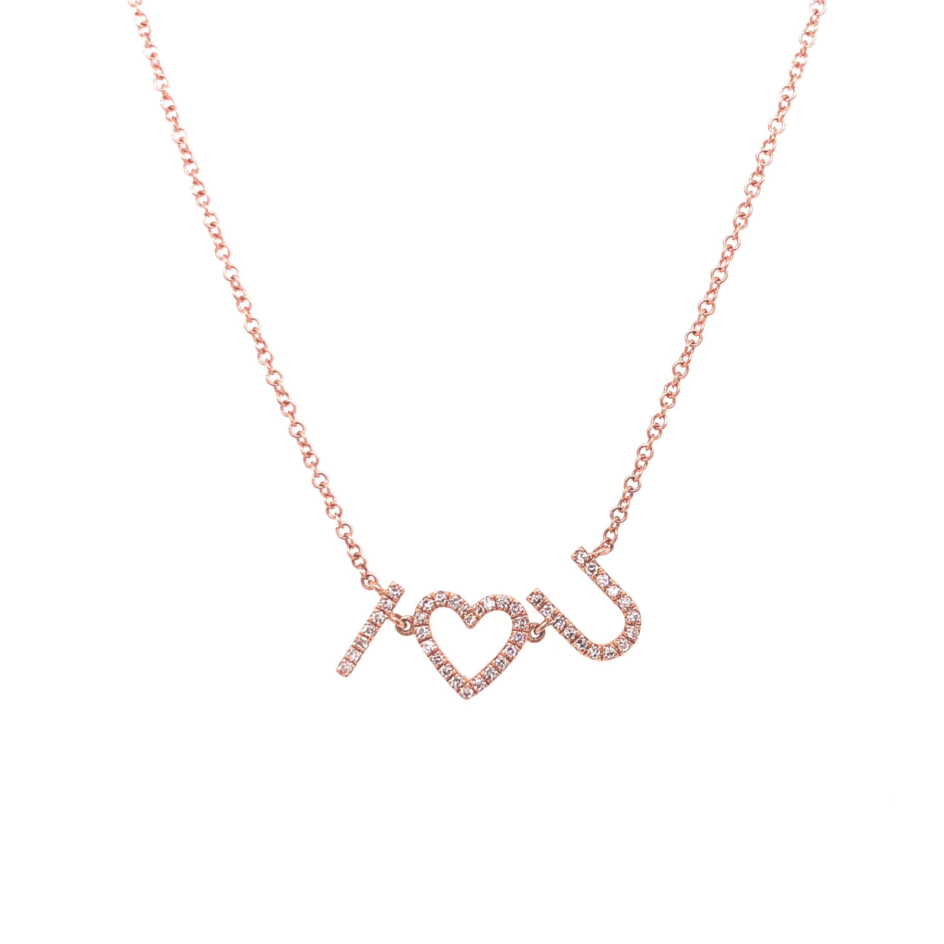 (I love you) Diamond Necklace