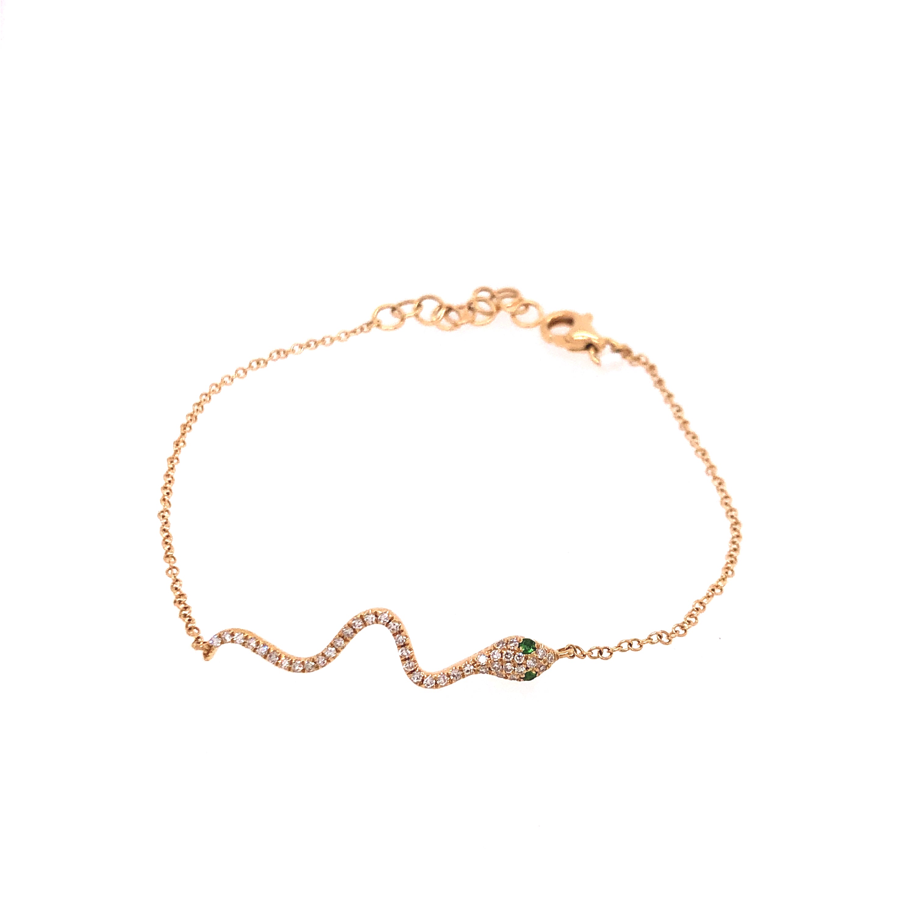 Snake Diamond Bracelet