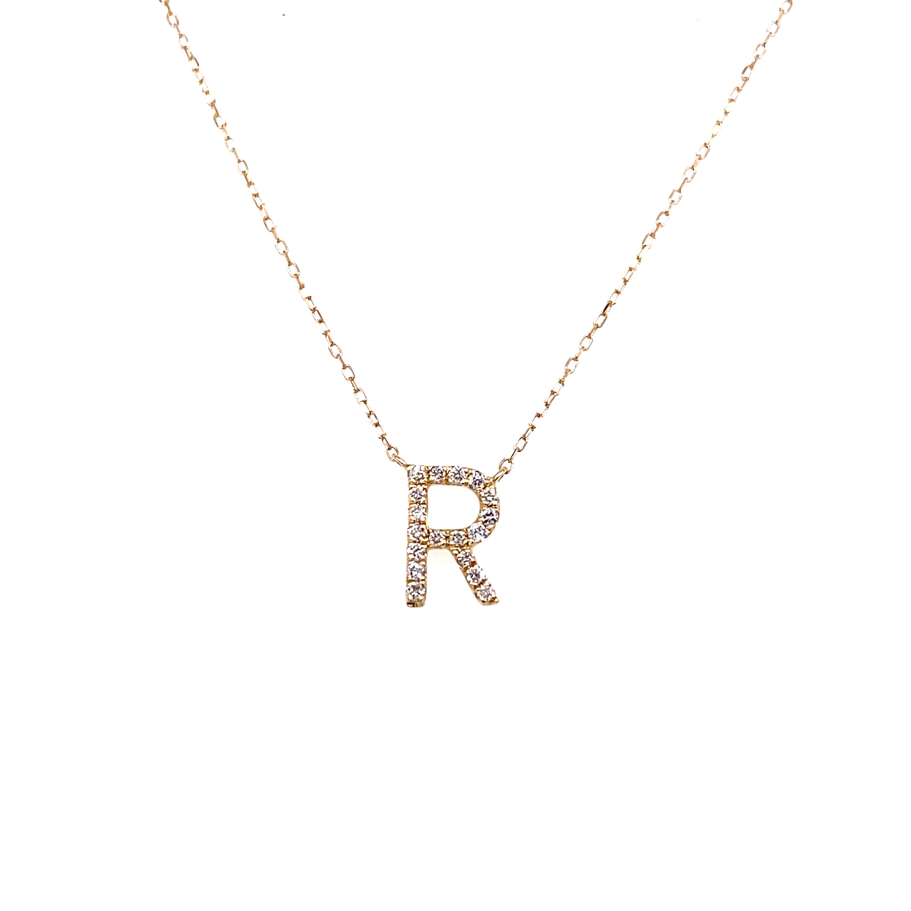 Initial Diamonds Necklace