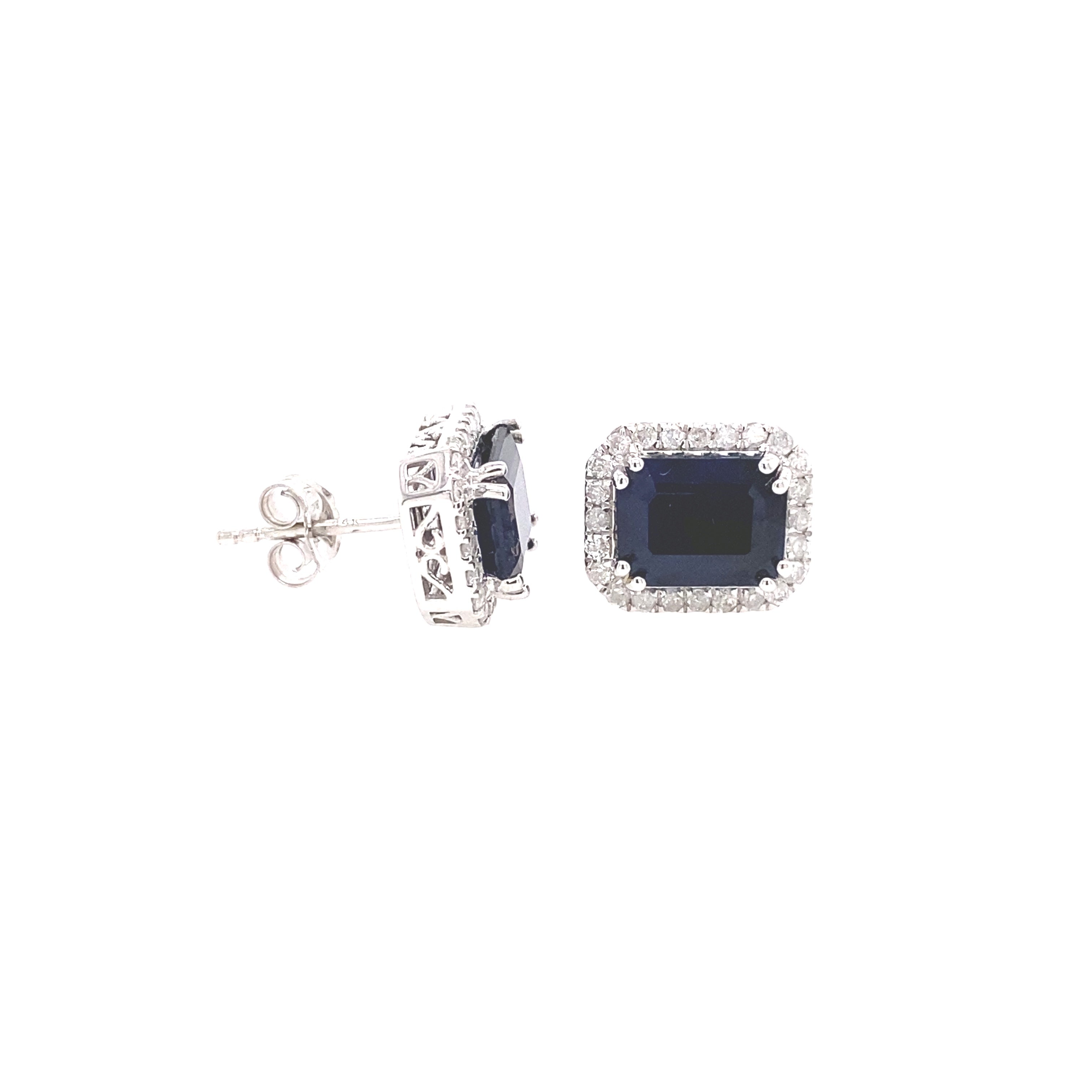 Sapphire earrings