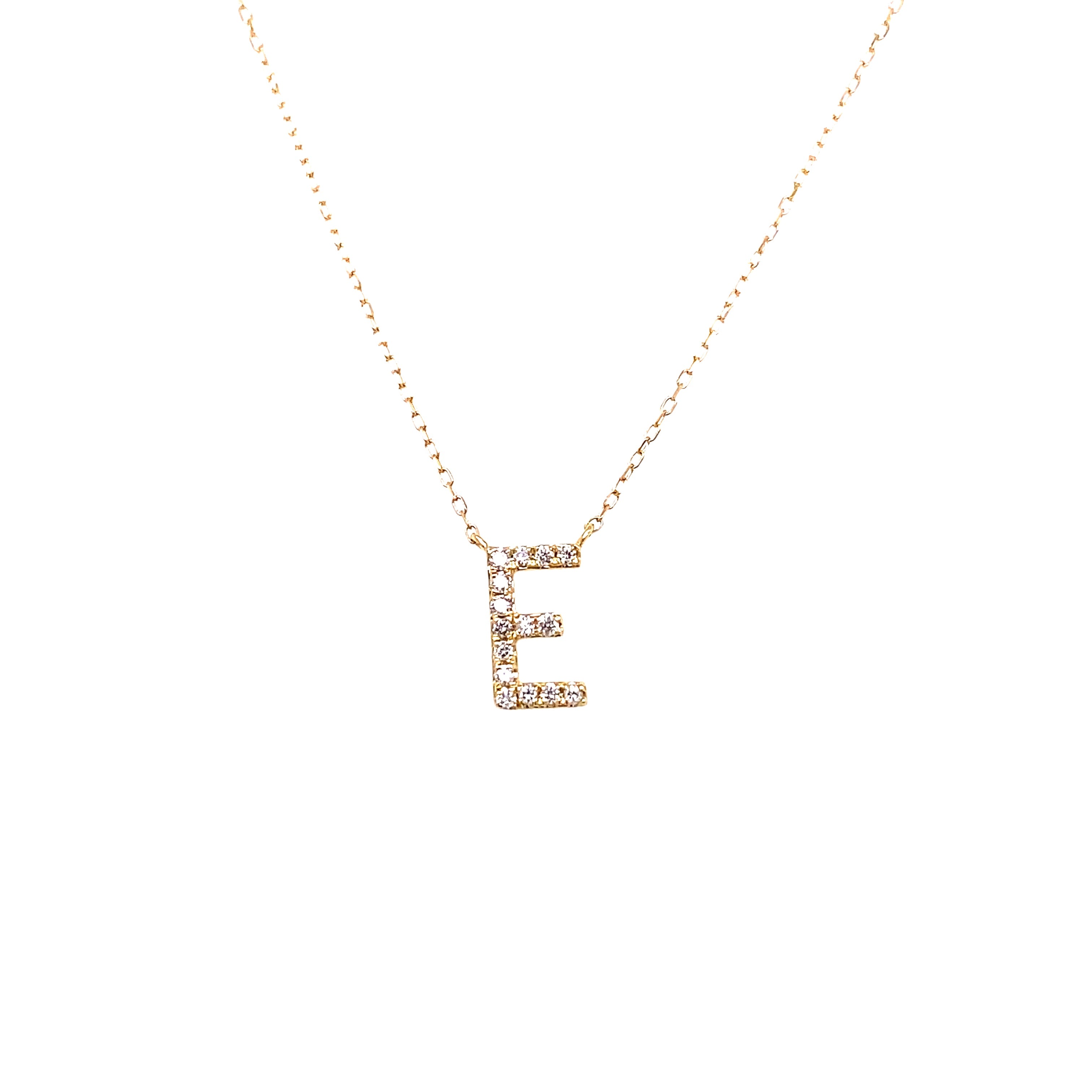 Initial Diamonds Necklace