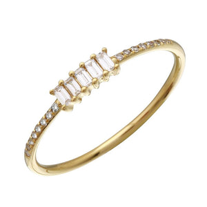 Baguette Dainty Ring