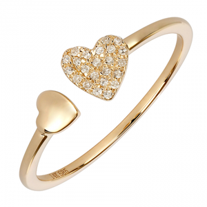Double Heart Ring