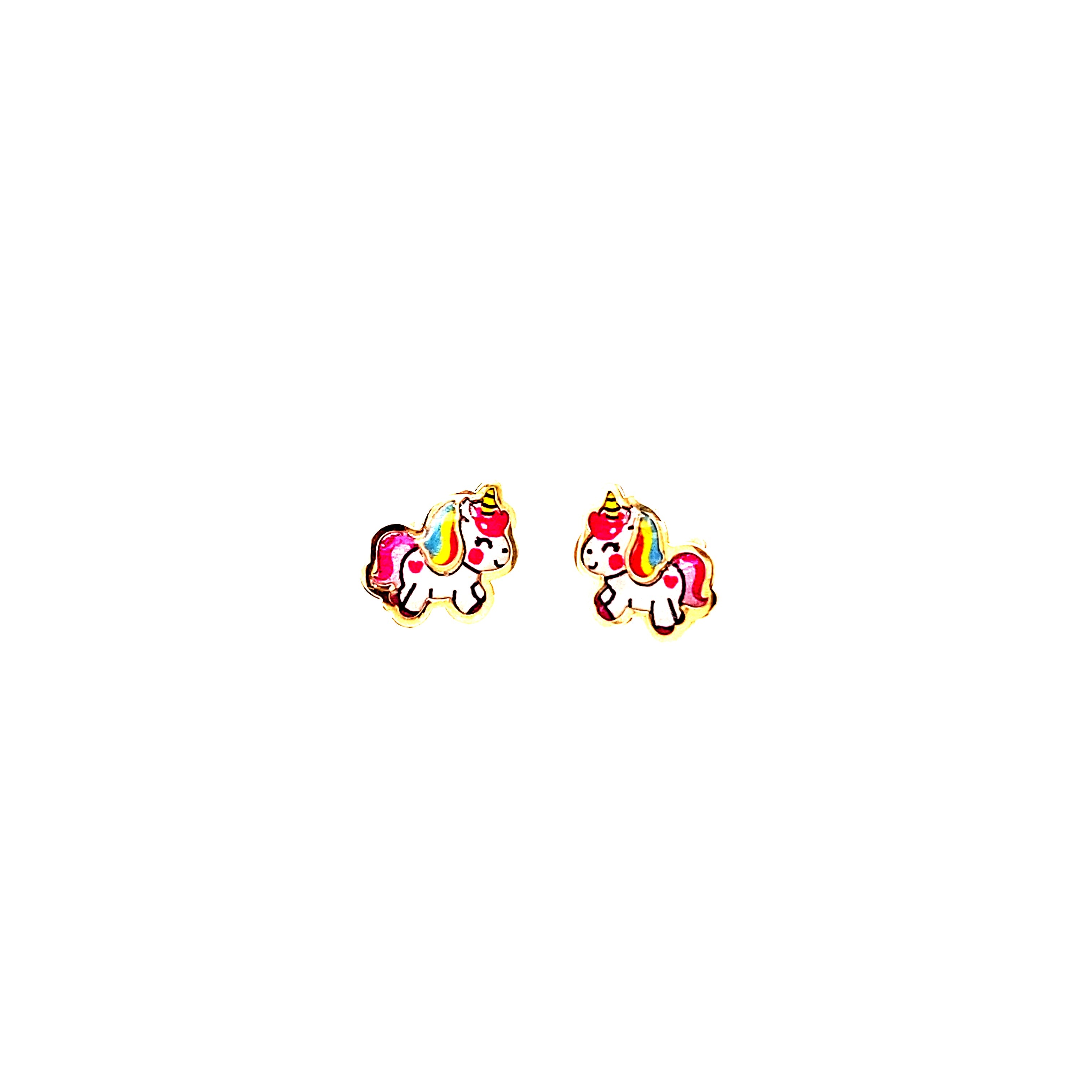 Baby Unicorn Multi Color Earrings