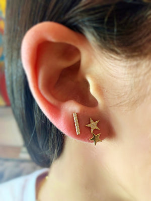 Two Star Diamond Studs