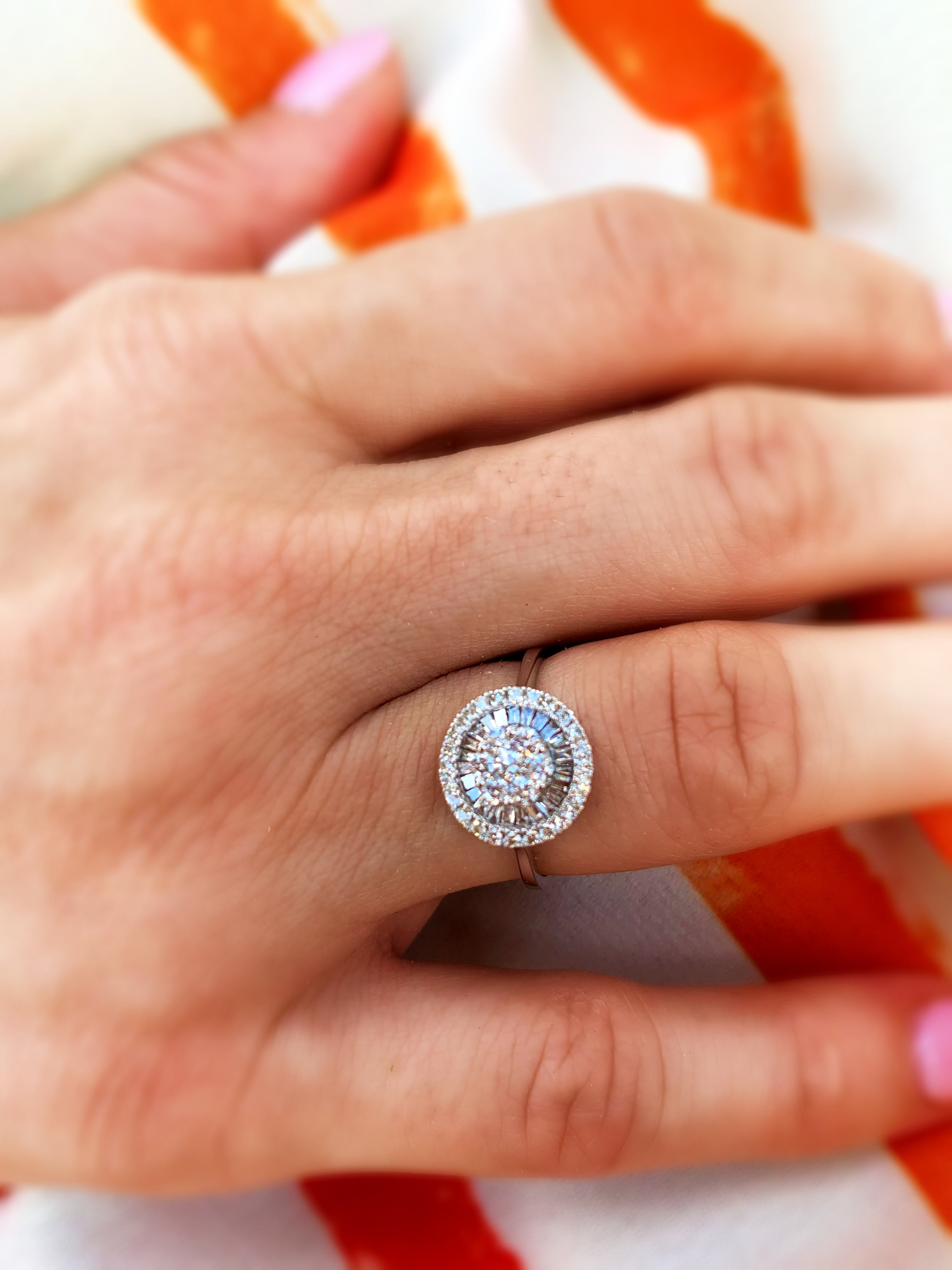 Diamond Halo Ring