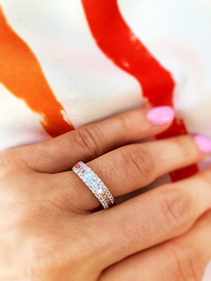 Diamond Baguette Channel Set Ring