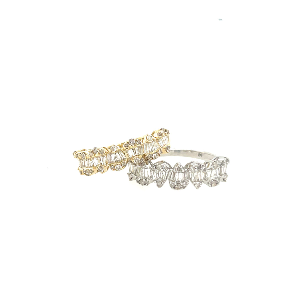 Oval Baguette Diamond Ring