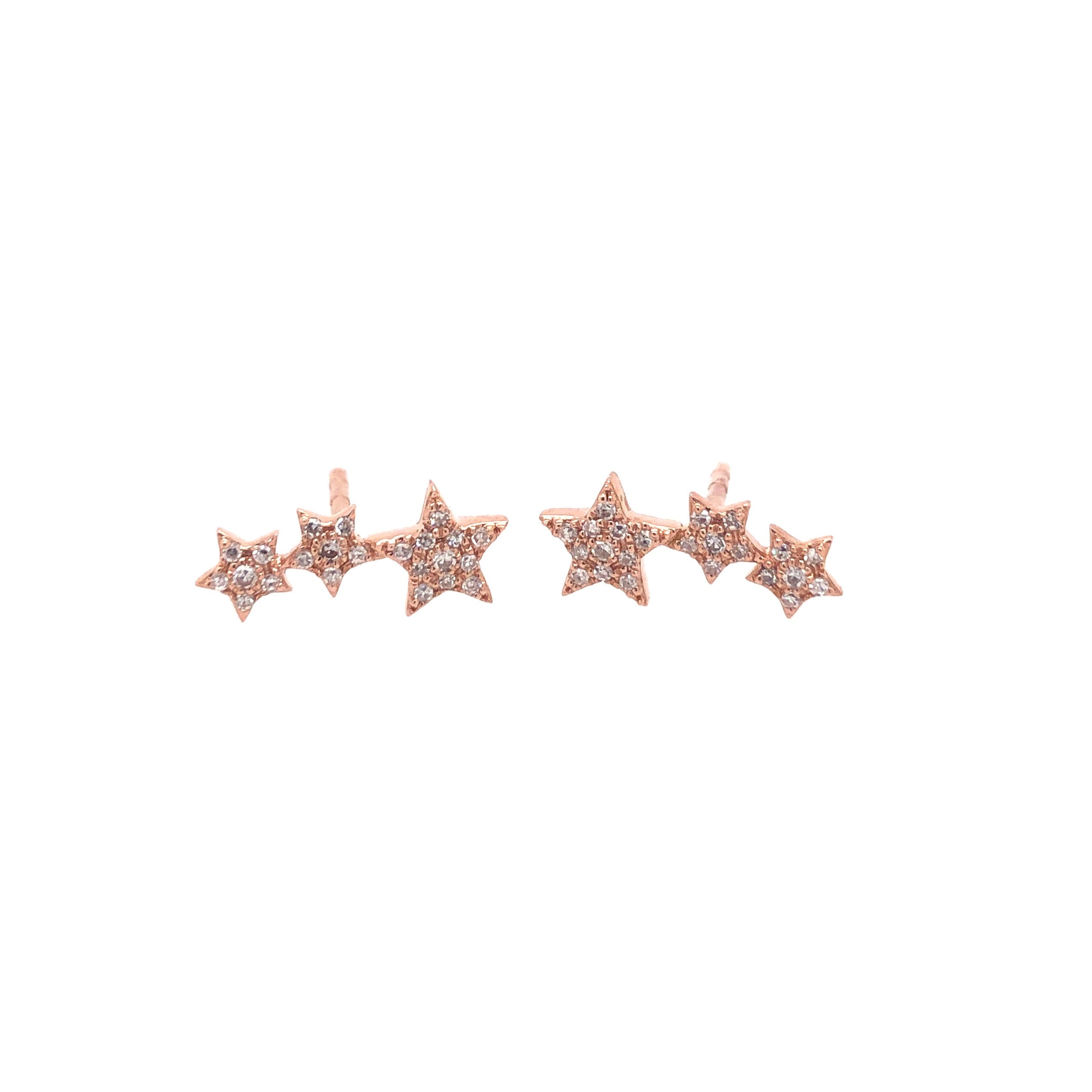Buy Three Star Diamond Studs Online