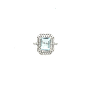 Aquamarine Ring