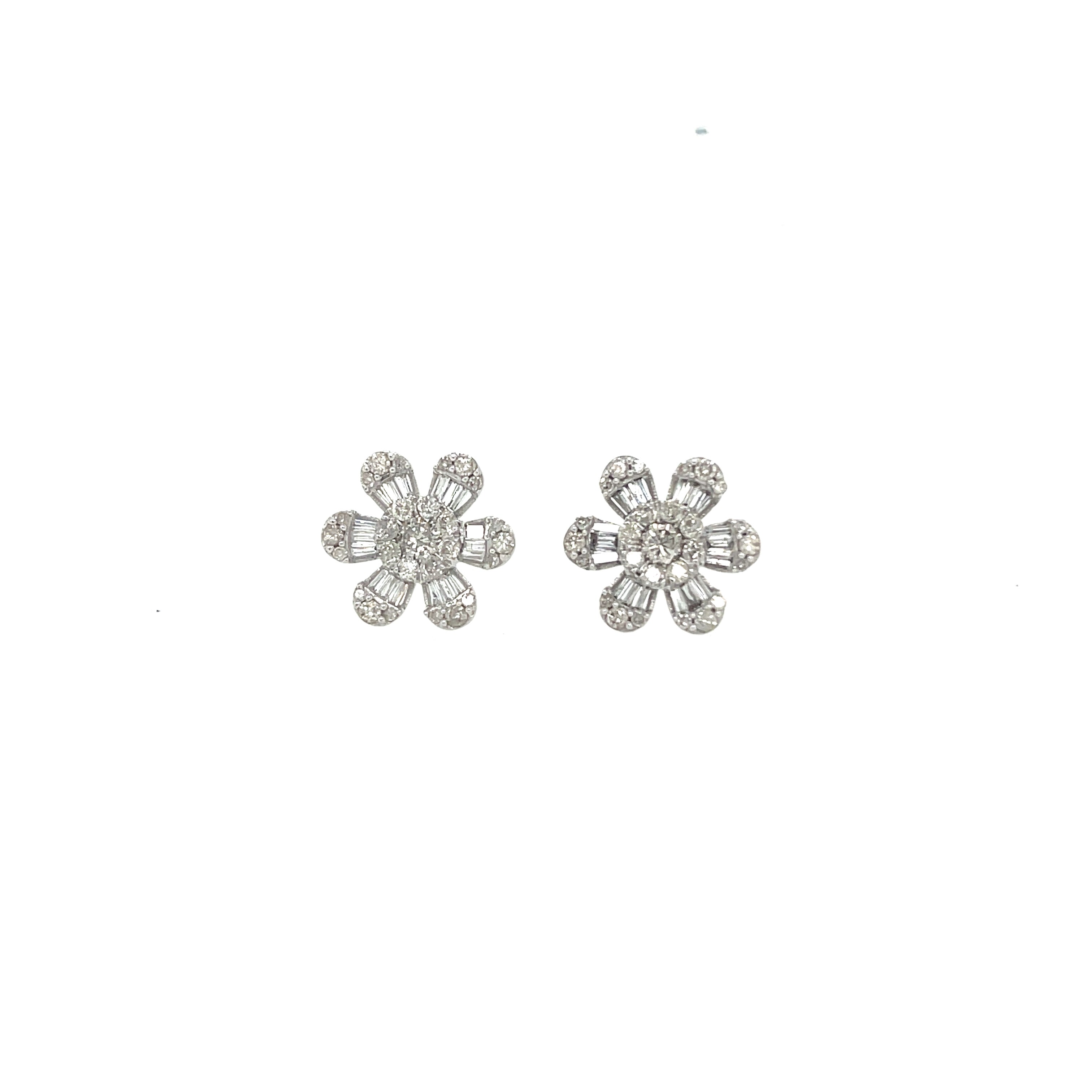 Six Flower Earrings