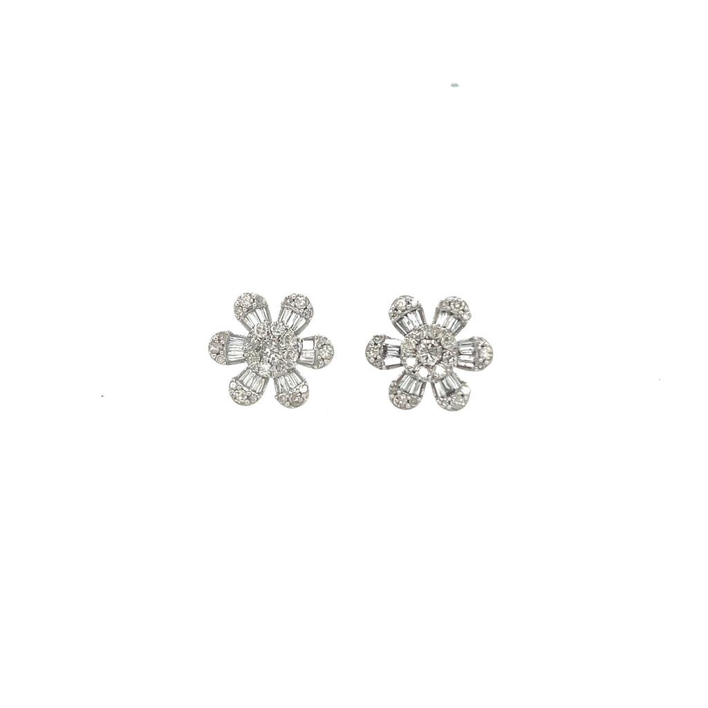 Six Flower Earrings